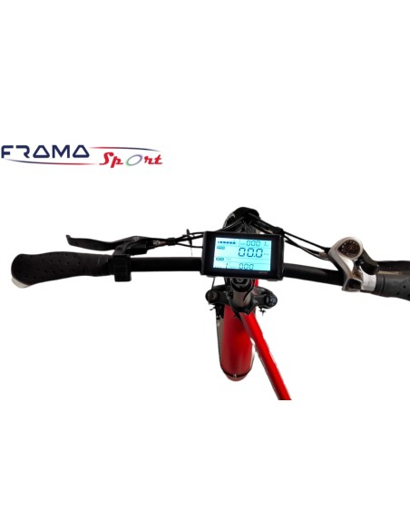 Bici elettrica a pedalata assistita pieghevole RESET REDWOOD 500W