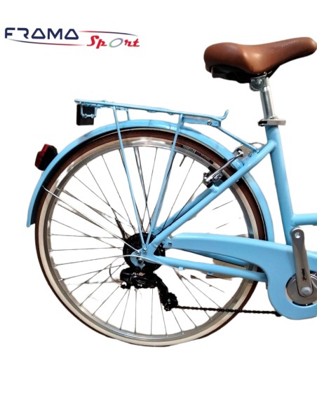 Bicicletta Vintage Adriatica Retro Donna azzurra