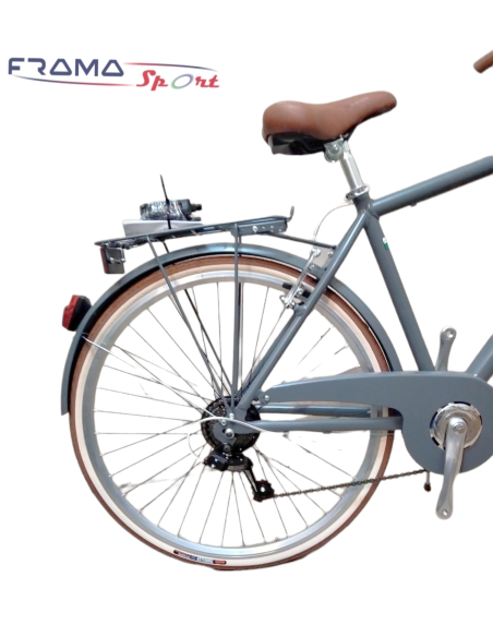 Bicicletta Adriatica Vintage Retro uomo grigio