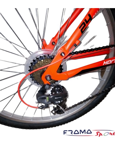Bici MTB HORNET 24'' Bi-ammortizzata