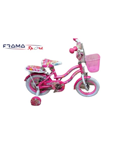 Bici Bimba con rotelle Princess Dee Dee 12''