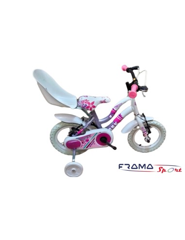 Bici Bimba con Rotelle SBK 12'' Lilla...