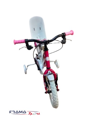 Bici per Bimba SBK 12'' Fucsia con...