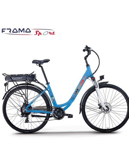 Bici a pedalata assistita NCX IPANEMA NAVY 28'' 250W 36V Azzurra