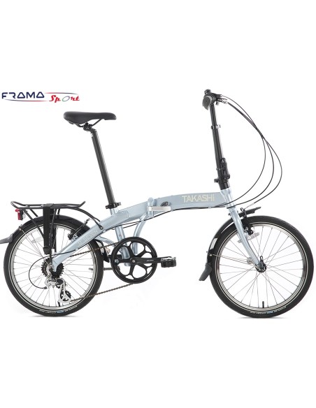 Bici  pieghevole Takashi D- Seven 20'' grigio