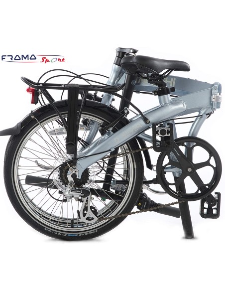 Bici  pieghevole Takashi D- Seven 20'' grigio