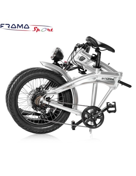 Bici a pedalata assistita pieghevole Techbike Strom 48V-250W Alluminio