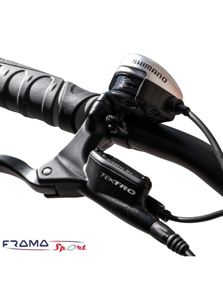 Bici a pedalata assisitita pieghevole Techbike Bring 48V-250W Bianco