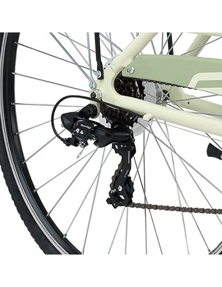 Bici Adriatica City-Trekking Sity3 Donna verde