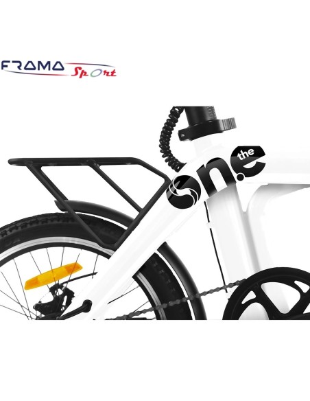 Bici a pedalata assistita The One A1 Elegance Bianca