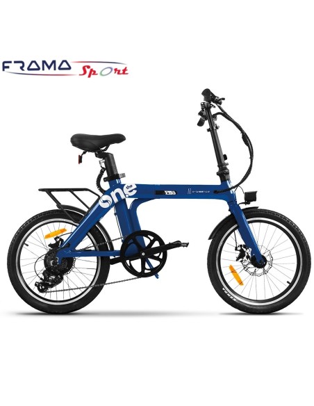 Bici a pedalata assistita The One A1 Elegance 36V - 250W Blu