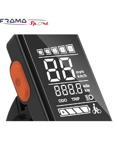 Bici a pedalata assistita The One A1 Elegance 36V - 250W Blu