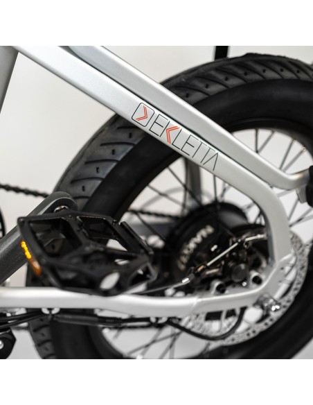 BICI A PEDALATA ASSISTITA EBIKE EKLETTA  20 NAKED SILVER 36 V