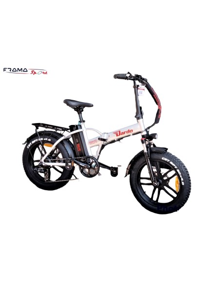 Bici a pedalata assistita E-BIKE Bike Mobile Dardo RS36V 10Ah Argento