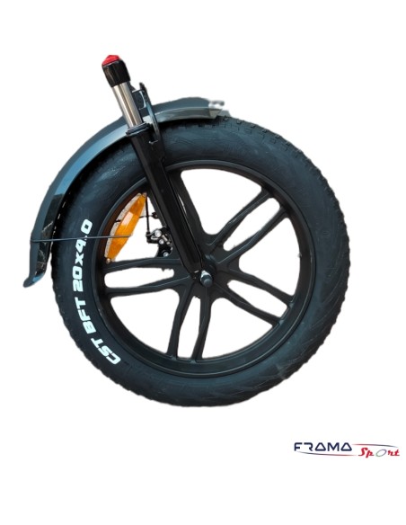 Bici a pedalata assistita pieghevole E-BIKE Bike Mobile Dardo RS36V 10Ah Nera