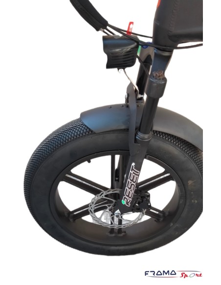 Bici elettrica pieghevole Reset RRS 750W Nero