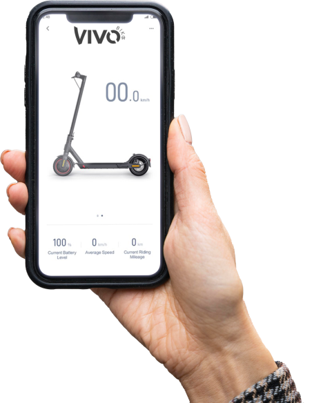 Monopattino elettrico pieghevole Vivo S4 Sport 48V 15000mAhnero