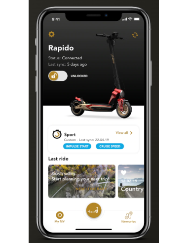 Monopattino elettrico e-MT AUGUSTA...