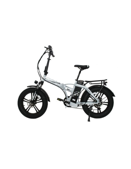 Bici elettrica pieghevole Reset Redwood 48V15AH grigio opaco
