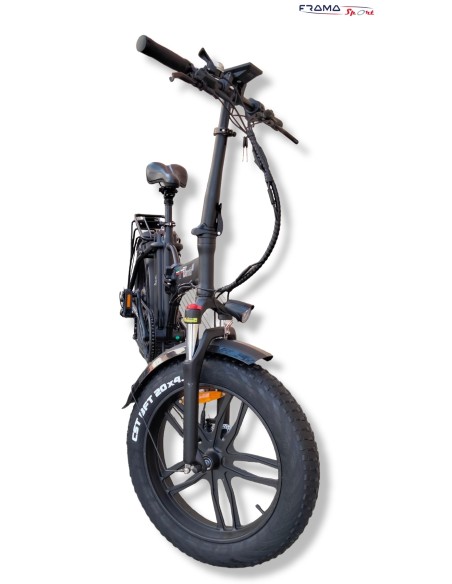 Bici a pedalata assistita pieghevole Dardo48 250w 48v 12ah nera