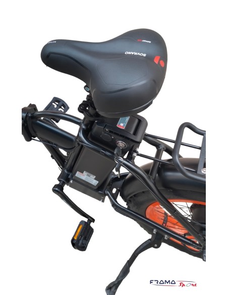 Bici a pedalata assistita  Energia 250/500W nera