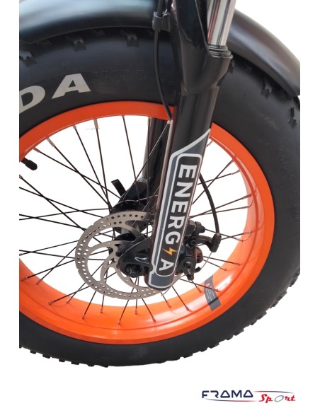 Bici a pedalata assistita  Energia 250/500W nera