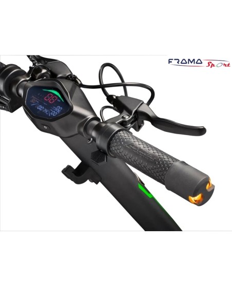 Monopattino elettrico pieghevole Lamborghini 500w nero verde