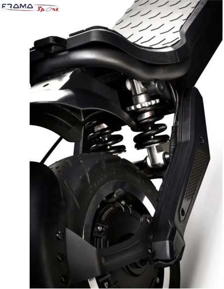 Monopattino elettrico pieghevole Lamborghini 500w nero verde