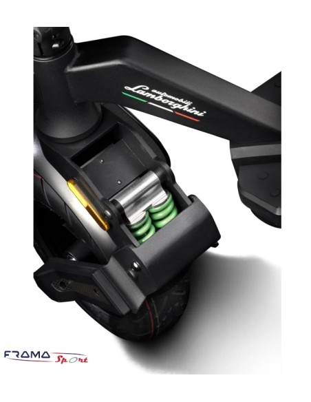Monopattino elettrico pieghevole Lamborghini 500w nero verde