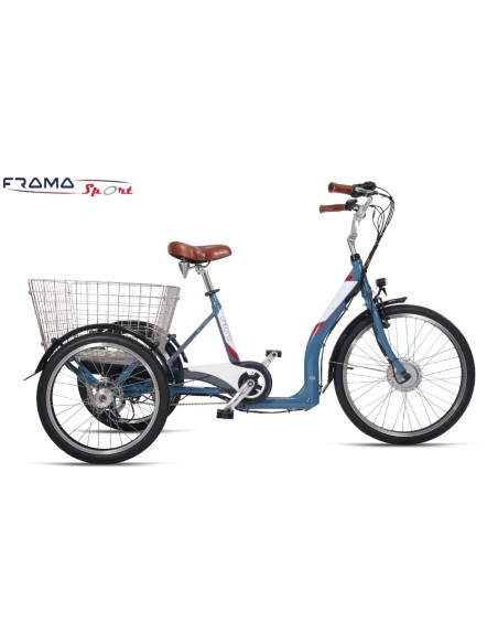 ARMONY LINGOTTO BICICLETTA ELETTRICA 3 RUOTE TRICICLO CITY E-BIKE