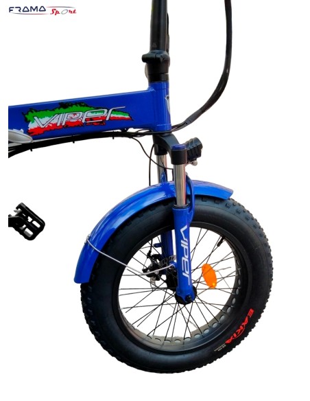 Fat bike Viper By Frama Sport 250W 36V 11.6Ah blu