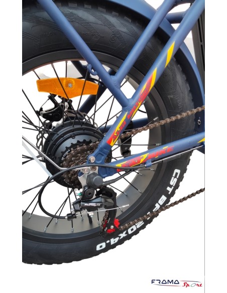 Bici a pedalata assistita  Algi modello TRK X  250W