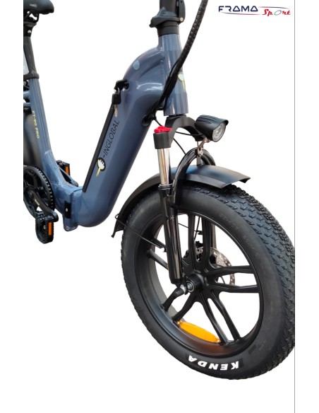 Bici a pedalata assistita pieghevole Inglobal modello FT PRO-2 250/350w