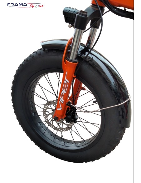 Fat Bike Viper by Frama Sport 250W 36V 11.6Ah Arancio
