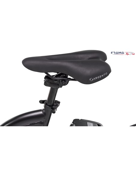 Bici a pedalata assistita Fat-bike Argento Bi-max 250W nero, rosa