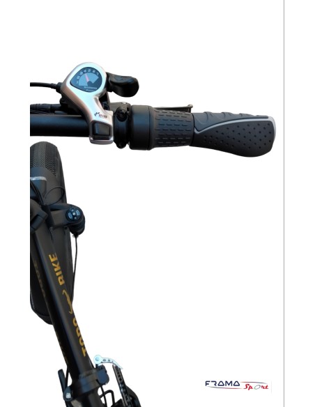 Bici a pedalata assistita pieghevole Toro-Bike 1000W 48V 15Ah nera