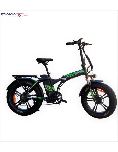 Bici a pedalata assistita Reset Redwood 250W nero opaco