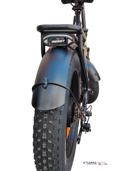 Bici a pedalata assistita Reset Redwood 250W nero opaco