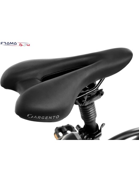 Bici a pedalata assistita Fat-Bike pieghevole  Argento modello Mini-Max GT 250W