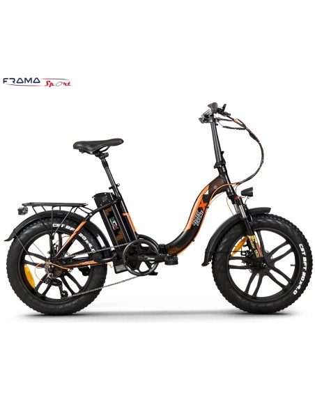 Bici a pedalata assistita Fatbike Ncx modello Black Stone X 250W