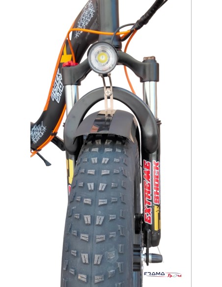 Bici a pedalata assistita Fatbike Ncx modello Black Stone X 250W