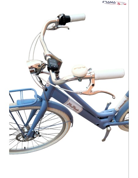 City Bike Via Veneto modello Victoria 28'' 250W blu capri