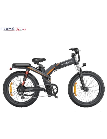 Engwe X24 1000W 24" Fat Bike pieghevole E-Mountain Bike doppia batteria 29.2Ah EMTB