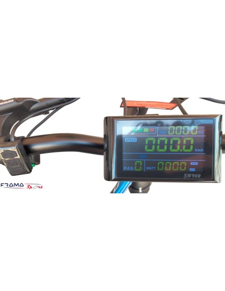 Fat bike Lem Motor modello Orlando comfort special 500w blu