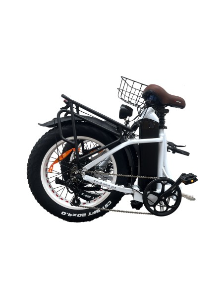 Fat-bike pieghevole DrVetion modello CT20 750W Bianca
