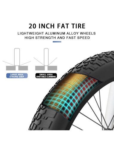 Fat-bike pieghevole DrVetion modello...