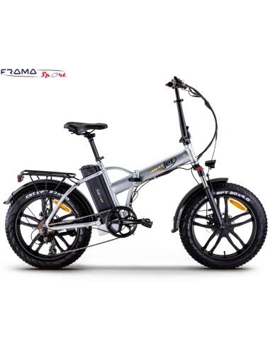 Fat-bike pieghevole Sky jet 250W Argento