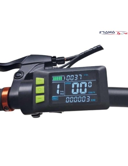 Fat-bike pieghevole Sky jet 250W Argento