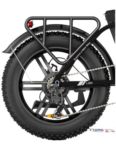 Fat-bike  Engwe modello L20 250W nera