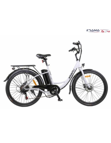 City bike Myatu 26'' 250W Bianca